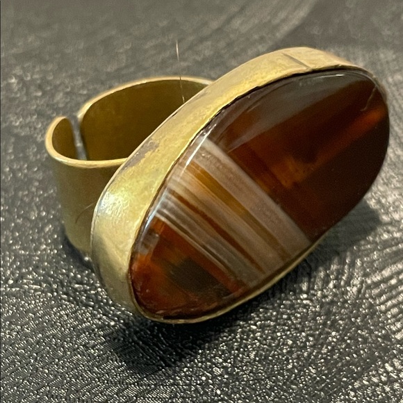 Vintage stone ring - Picture 2 of 2